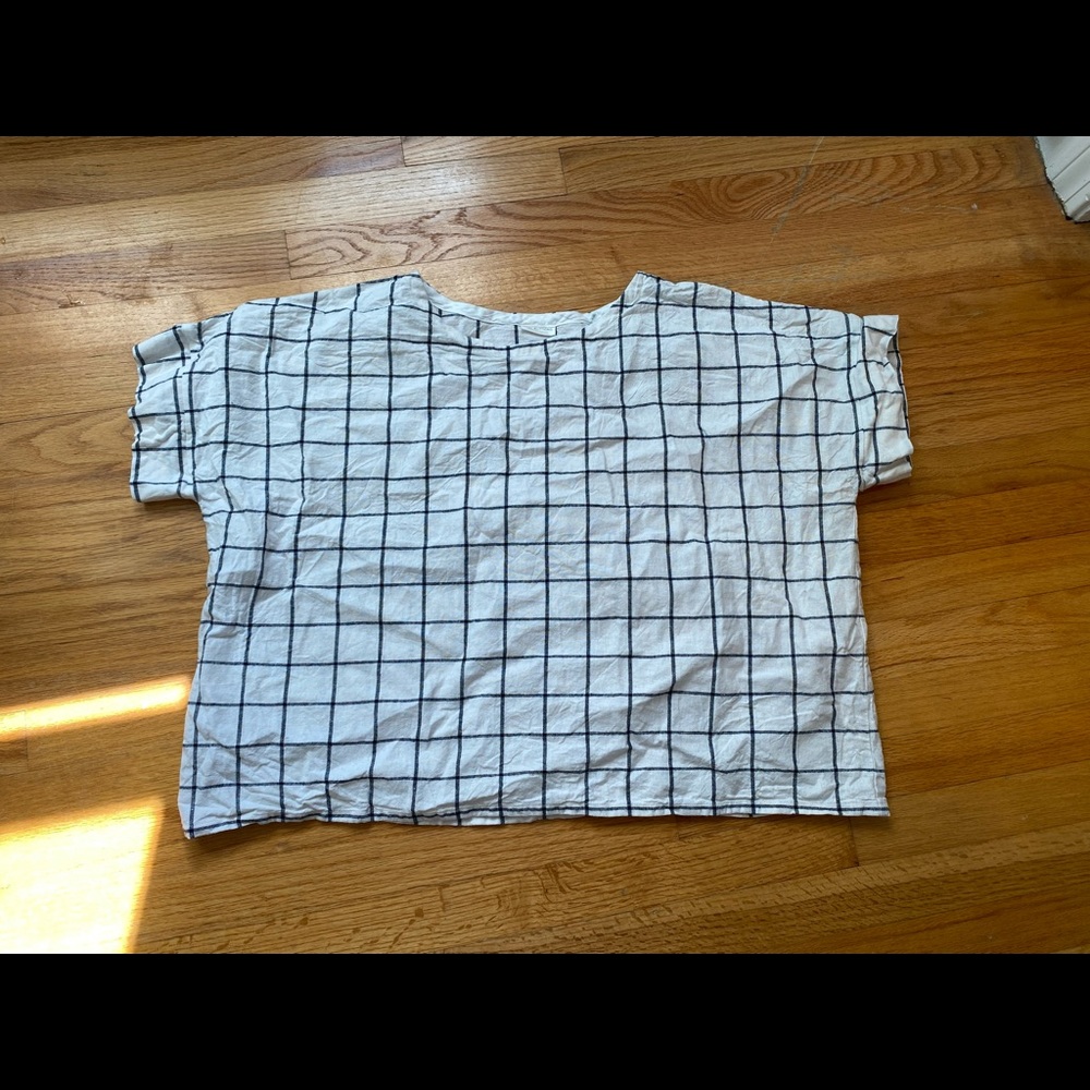 Yuki.Buttons linen box top